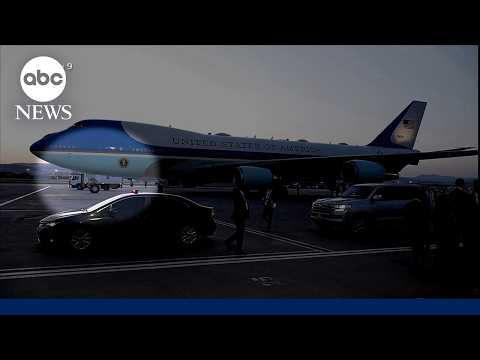 Read more about the article Trump reportedly used catering truck to sneak off Air Force One amid Iranian threats
