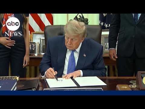 You are currently viewing Trump signs executive order changing childhood vaccine schedule