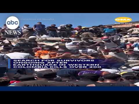 Read more about the article Search for survivors ongoing after earthquake in western Colombia kills over 200