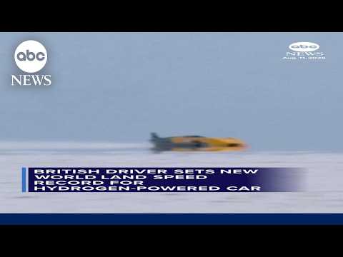 Read more about the article New land speed record for hydrogen-powered car