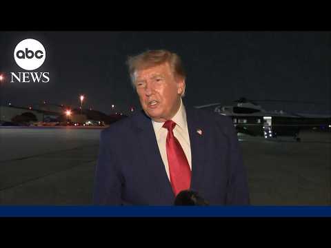 Read more about the article Trump says he was at ‘greater risk’ on secret flight than decoy Air Force One