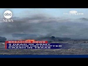 Read more about the article 2 dead in Army Apache helicopter crash in Texas