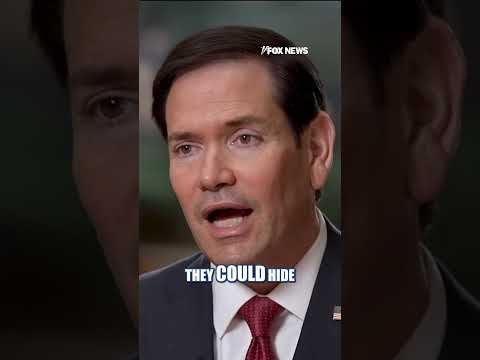 Read more about the article Rubio reveals why Iran is ‘EAGER’ to make a deal #shorts #us #news #foxnews #Iran