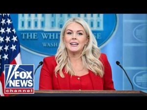 Read more about the article LEAVITT LEAVING: Trump says Karoline Leavitt stepping down as WH press secretary
