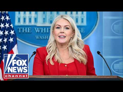 Read more about the article LEAVITT LEAVING: Trump says Karoline Leavitt stepping down as WH press secretary