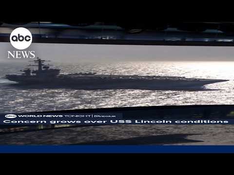 Read more about the article Concern grows over conditions on board the USS Lincoln after 250 days at sea