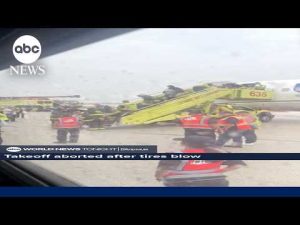Read more about the article United jet aborts takeoff after tires blow