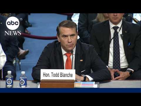 Read more about the article Blanche confirmation stalls in the Senate as Tillis & Cornyn hold out