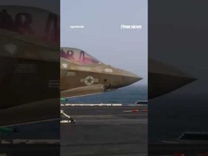 Read more about the article US fighter jet ROARS off USS Abraham Lincoln as it supports Iran blockade #foxnews #news #us #fox