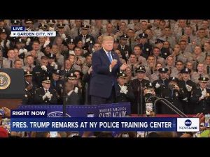 Read more about the article President Trump delivers remarks in Garden City, NY at police training center: LIVE