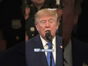 Read more about the article Trump acknowledges family of child killed by stray bullet during speech #shorts #foxnews #usa