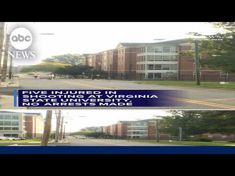 You are currently viewing Five injured in shooting at Virginia State University, no arrests made