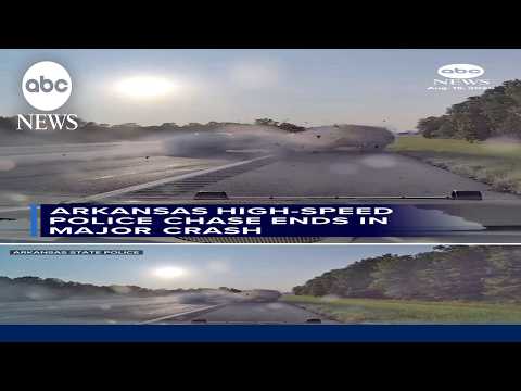 You are currently viewing Arkansas high-speed police chase ends in major crash