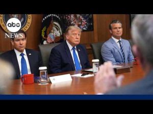 Read more about the article President Trump pauses massive strikes against Iran
