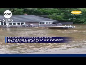 Read more about the article More storms in the Midwest after flooding in Indiana kills at least seven people