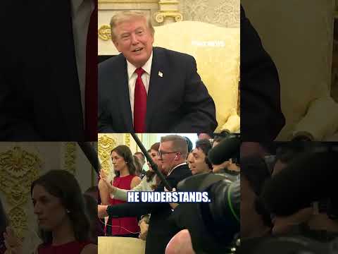Read more about the article Trump tells ‘FAKE NEWS’ CNN reporter to be quiet #shorts #foxnews #news #fox