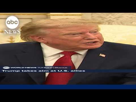 Read more about the article Trump takes aim at U.S. allies South Korea and Oman