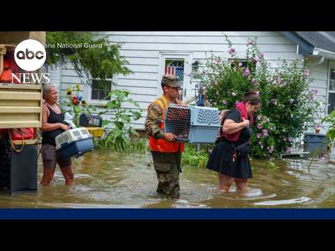 You are currently viewing Catastrophic flooding across the Heartland kills at least 7 in Indiana