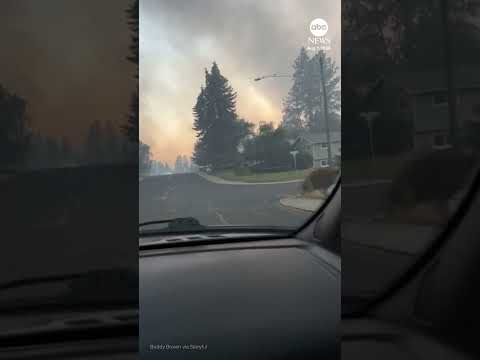 Read more about the article Wildfires in Washington prompt evacuations