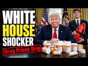 Read more about the article Confirmed: Trump Just Crushed Drug Prices To A 1963 Low, And Melania Quietly Hit A Number