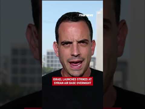 You are currently viewing BREAKING: Israel launches overnight strikes at Syrian air base #shorts #us #news #foxnews