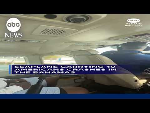 Read more about the article Passenger films seaplane crash in the Bahamas
