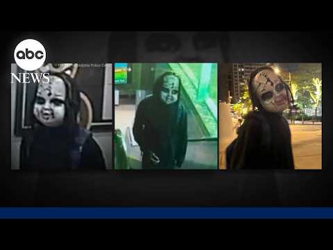 Read more about the article Search underway for suspect accused of terrorizing victims in ‘Chucky doll mask’