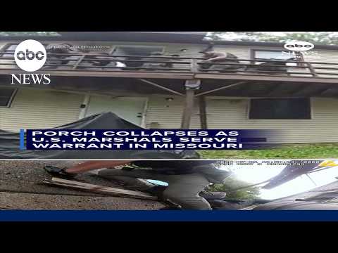 You are currently viewing Porch collapses as U.S. Marshals serve warrant in Missouri