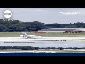 Read more about the article Plane lands in Ohio without landing gear