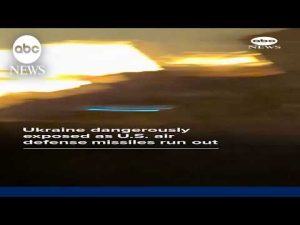 Read more about the article Ukraine dangerously exposed as U.S. air defense missiles run out