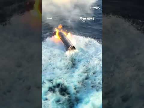 Read more about the article SEE IT: SpaceX releases footage of Starship FLOATING off Christmas Island #shorts #spacex #foxnews