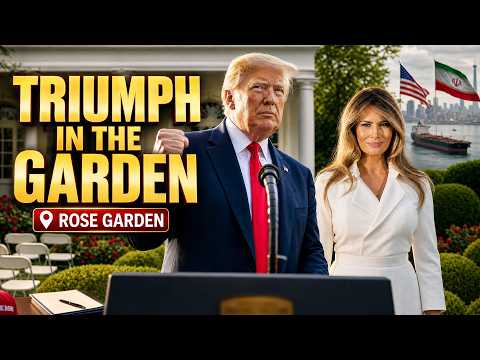 Read more about the article Just In: Trump Crowned Melania In The Rose Garden Hours After Outlawing Iran’s 4 Lifelines