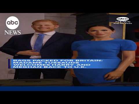 Read more about the article Madame Tussauds welcomes Harry and Meghan back to the UK