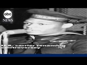 Read more about the article Navy weighs removing Black WWII hero’s name on ship to replace with Trump’s: Sources