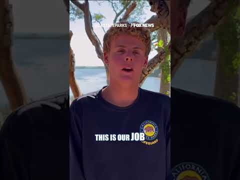 Read more about the article WATCH: Teen lifeguard speaks out after VIRAL ocean rescue #foxnews #news #shorts #ocean #rescue
