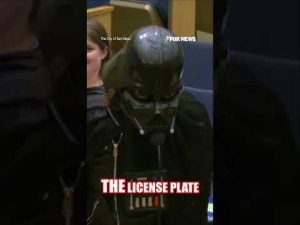 Read more about the article Darth Vader CRASHES city hall meeting, mocks Flock cameras #foxnews #news #shorts #localnews