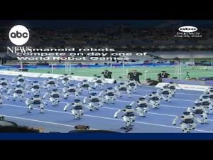 Read more about the article Humanoid robots compete on day one of World Robot Games