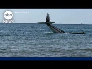 Read more about the article Pilot survives after small plane crashes off the coast of Florida