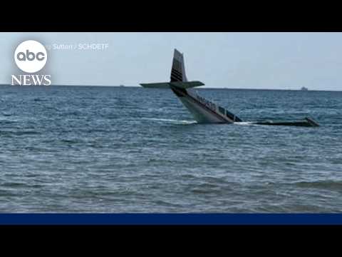 Read more about the article Pilot survives after small plane crashes off the coast of Florida