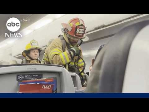 Read more about the article Smoking laptop aboard American Airlines flight
