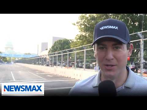 Read more about the article NEWSMAX on track for Freedom 250 Grand Prix: REPORT | Wake Up America Weekend