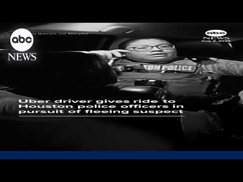 Read more about the article Uber driver gives ride to Houston police in pursuit of fleeing suspect