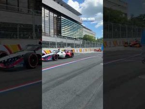 Read more about the article WATCH: Drivers leave the pits, race onto the track at Freedom 250 Grand Prix #shorts #foxnews #news