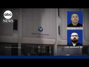 Read more about the article 2 Phoenix police officers arrested and fired after an alleged violent traffic stop
