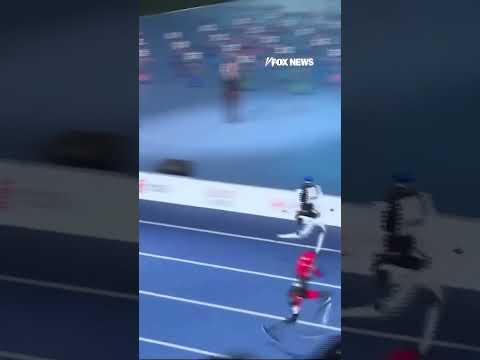 Read more about the article WATCH: Chinese humanoid robot runs 100m FASTER than Usain Bolt’s world-record time #shorts #foxnews