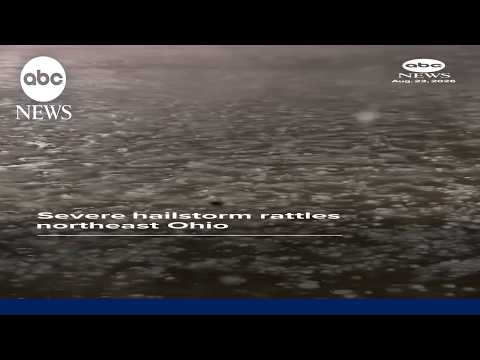 Read more about the article Hailstorm rattles northeast Ohio