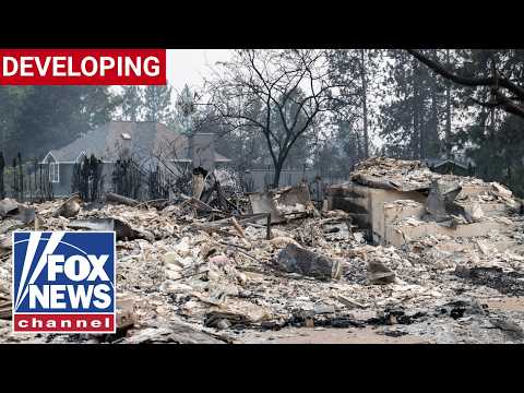 Read more about the article DEVELOPING: Firefighters RACE to tame Spokane wildfires as HUNDREDS of structures burn