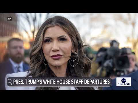 Read more about the article Which White House staffers have left President Trump’s second administration?