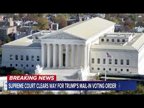 Read more about the article Supreme Court clears way for Trump’s mail-in voting order