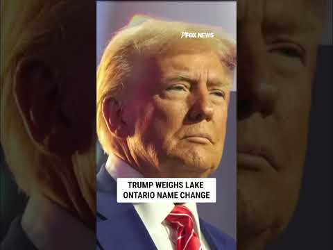 Read more about the article Trump weighs changing name of Lake Ontario to LAKE AMERICA #shorts #us #news #foxnews